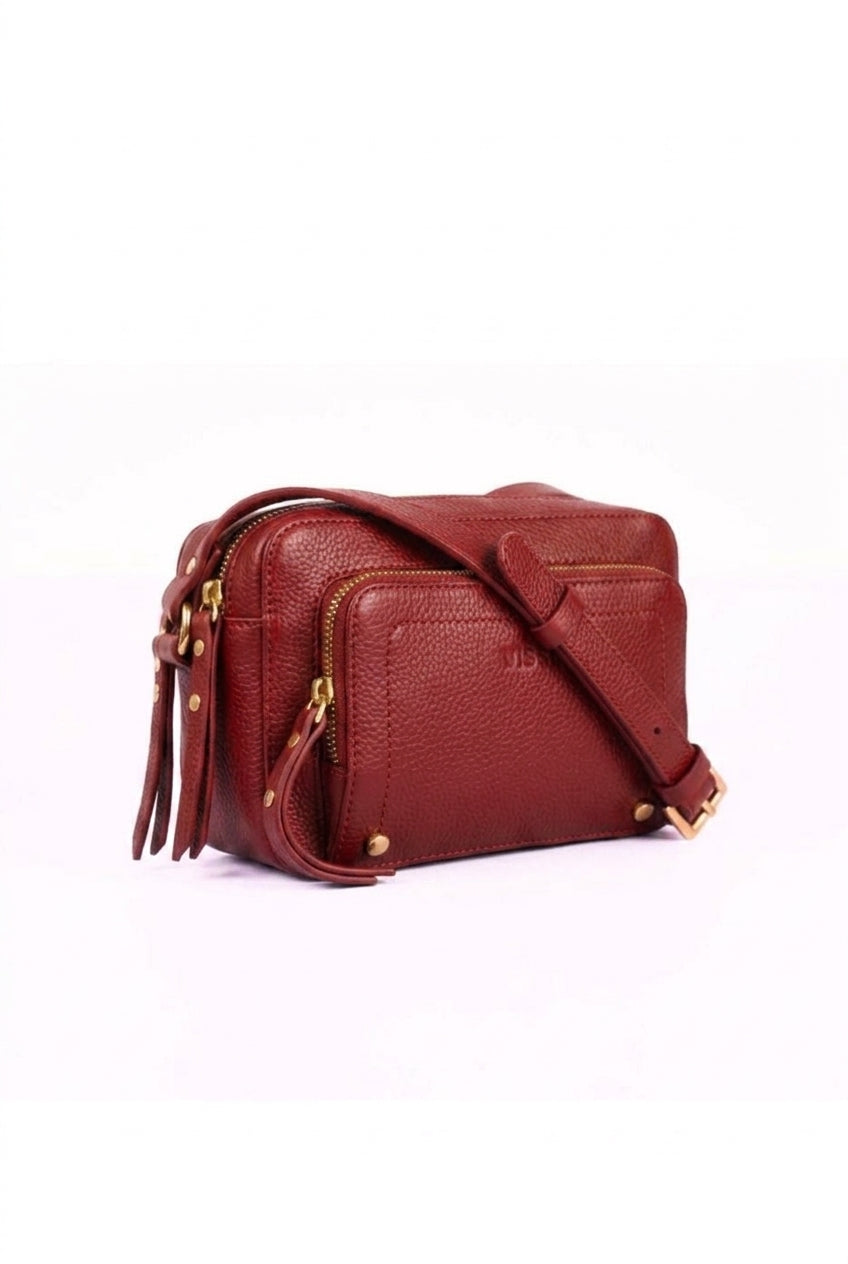 Roselle Crossbody - Pebbled Leather