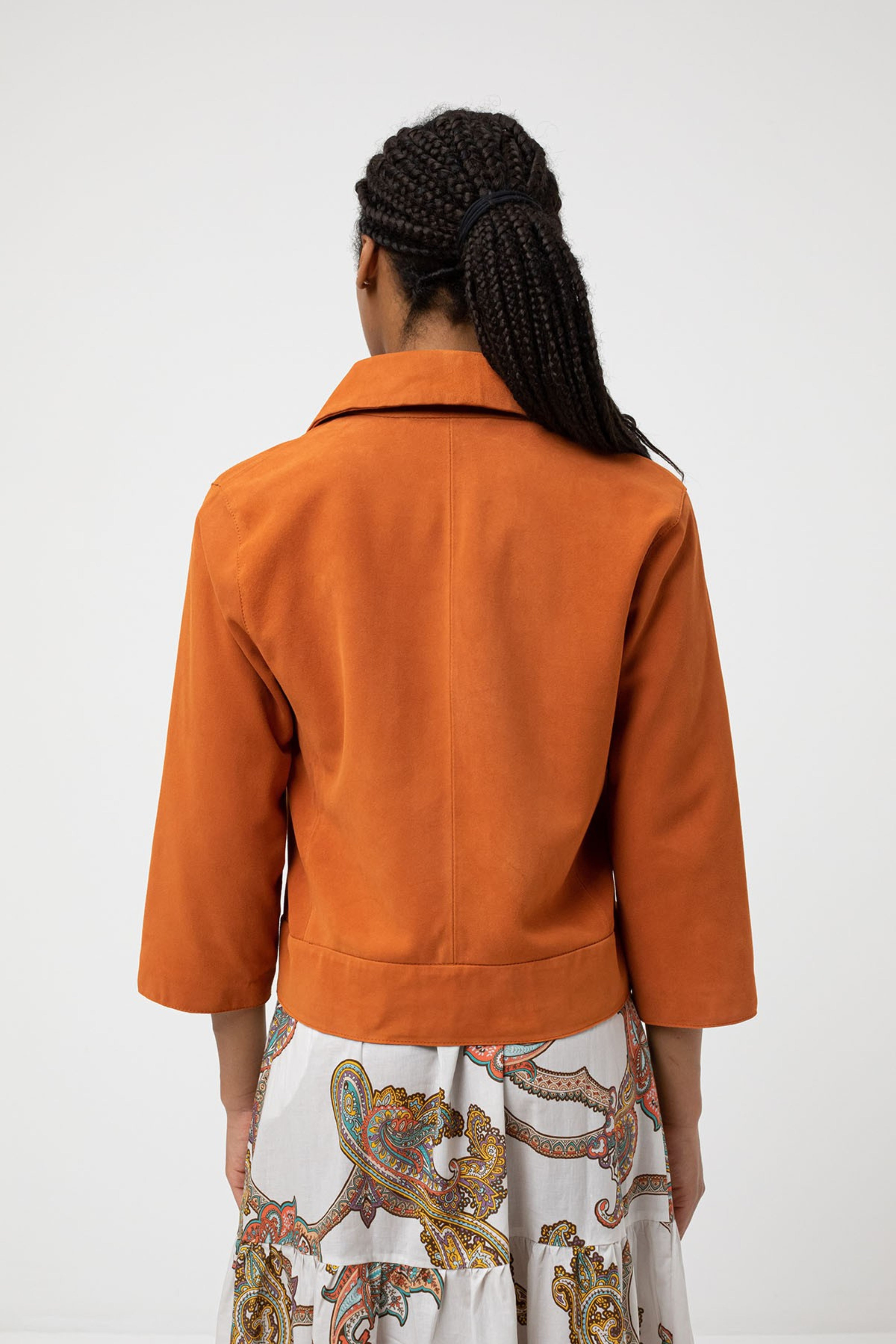 Amber Terra Suede Shirt