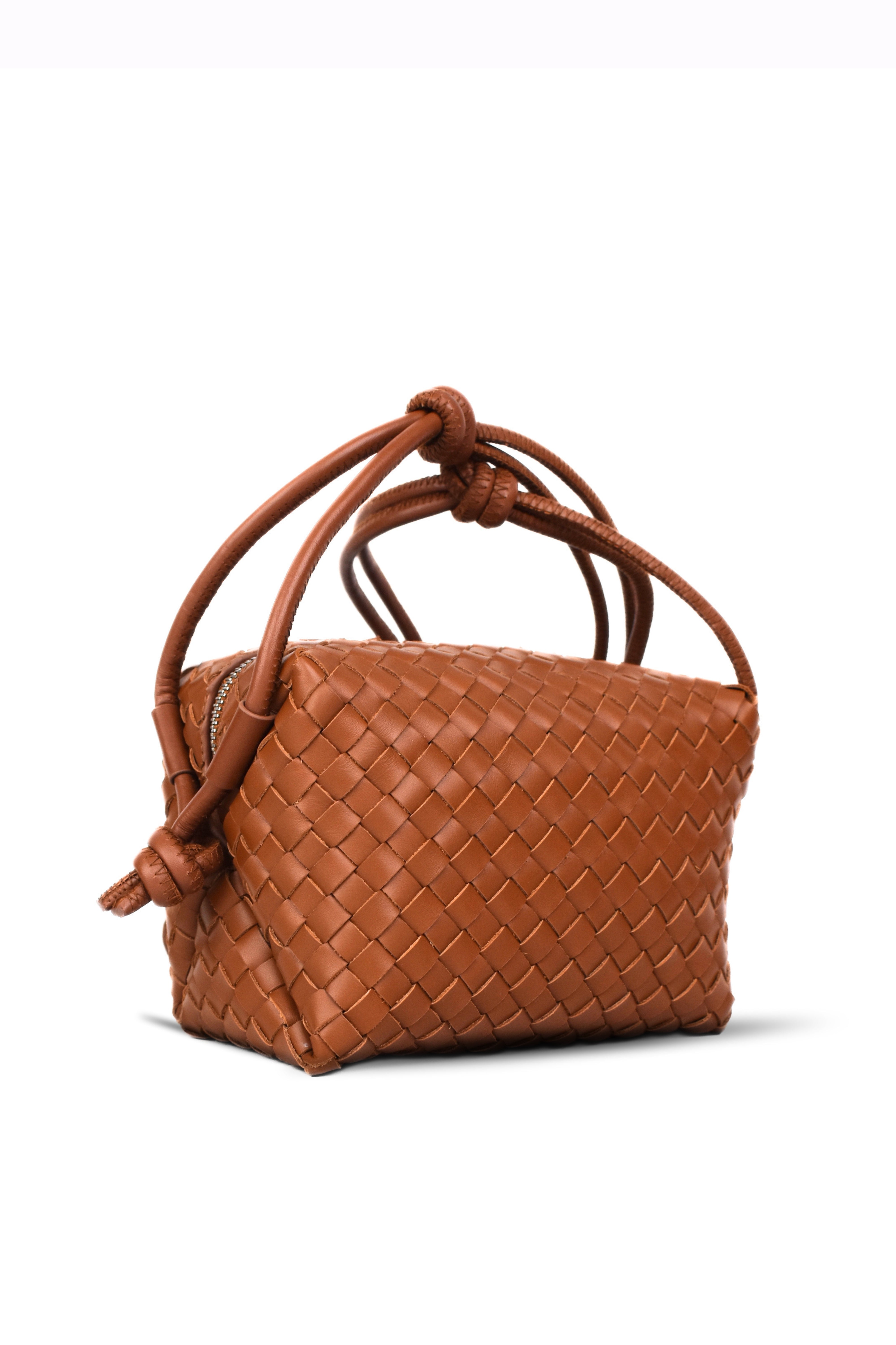 Woven Knot Shoulder Bag