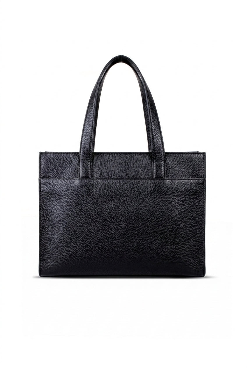 Alba Leather Tote - Pebbled Leather