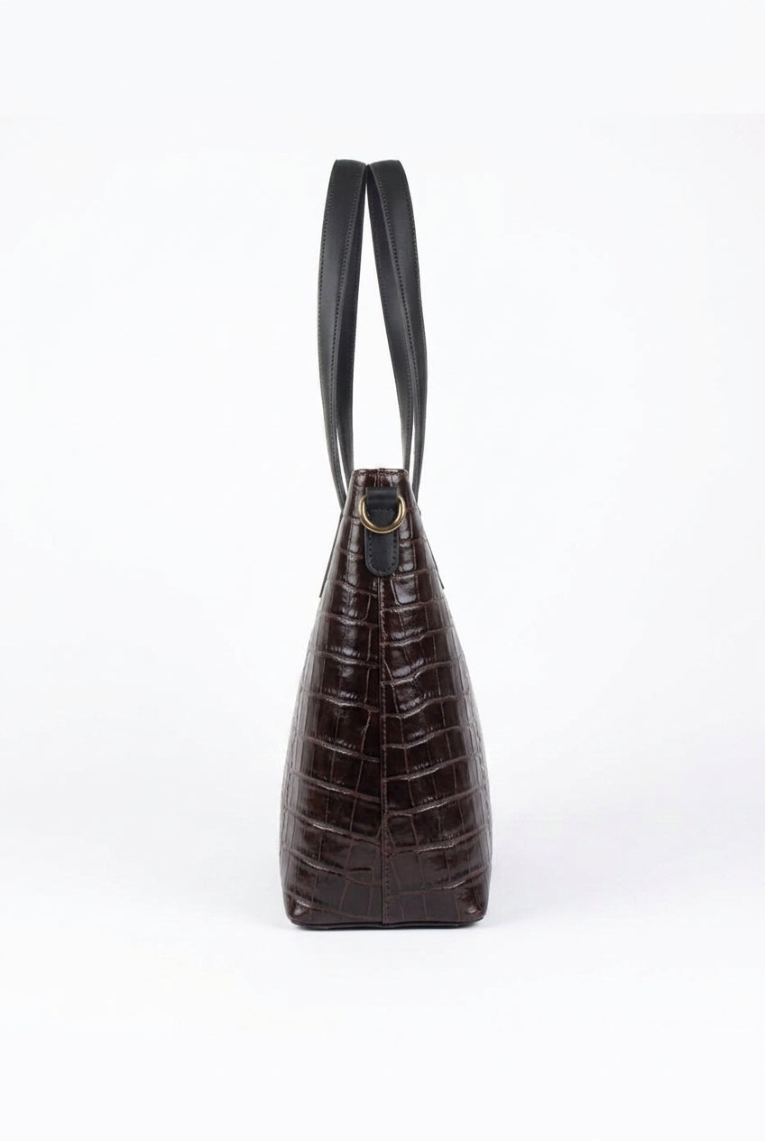 Valora Work Tote - Brown