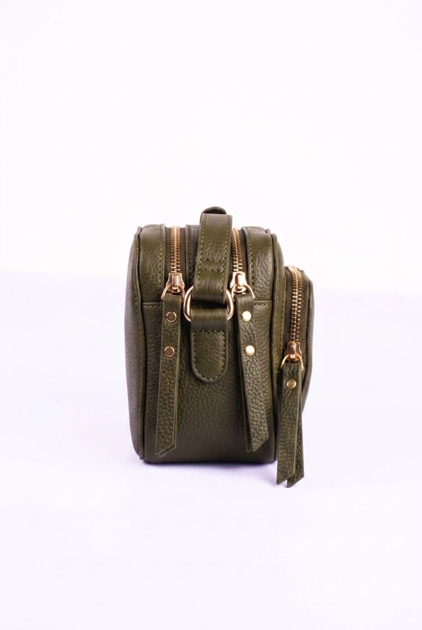 Roselle Crossbody - Pebbled Leather